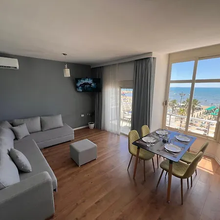 Wave Beachfront Apartments Durres Exterior photo